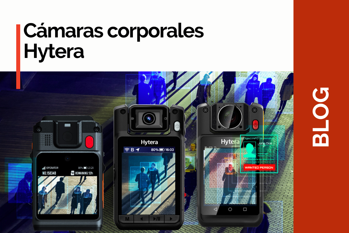 Cámaras corporales Hytera